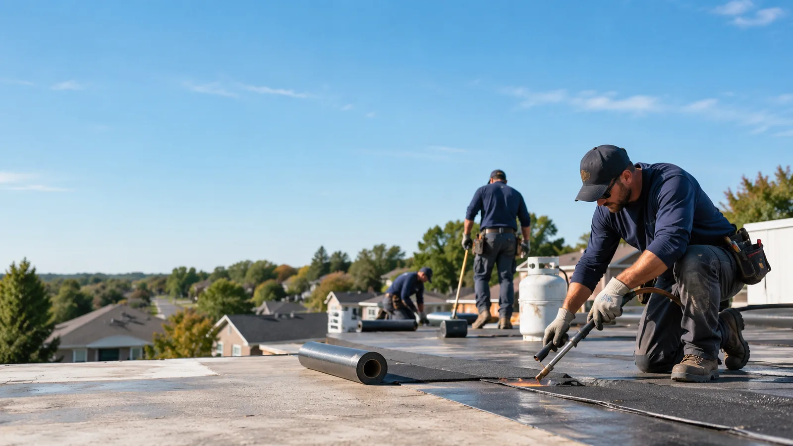 Flat Roof Leak Repair providers in Oilton, TX